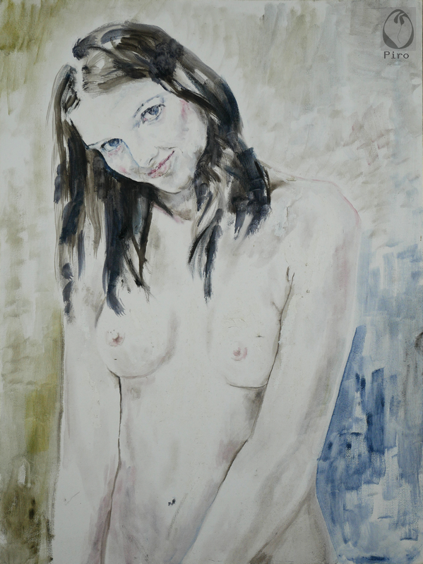 oil on canvas - olio su tela di Piro